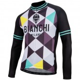 Bianchi Milano Maillot Manches Longues Leggenda Pas Cher Nice