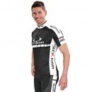 Bobteam Colors Maillot Manches Courtes Noir-Blanc Réduction Prix
