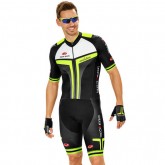 Bobteam Evolution Race-Body Noir-Jaune Néon Soldes Nice