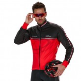 Bobteam Race Concept Veste Hiver Rouge-Noire Soldes Paris