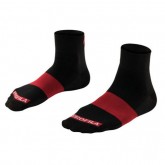 Acheter Nouveau Bontrager Chaussettes Race 2,5 Cm Noires-Rouges En Ligne