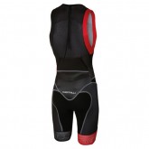 Acheter Nouveau Castelli Body Triathlon Sans Manches Free Itu Blanc-Rouge En Ligne