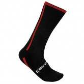 Castelli Chaussettes Venti Noires-Rouges Pas Chere