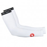 Castelli Manchettes Light Upf50+ Blanches Personnalisé