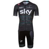 Castelli Set (2 Pièces) Team Sky Aero 2017 Réduction Prix