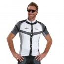 Achat de Nalini Maillot Manches Courtes Rigel Blanc-Noir