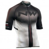 Northwave Maillot Manches Courtes Extreme Blanc-Noir Vendre Provence