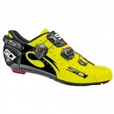 Boutique SIDI Chaussures Route Wire Carbon Jaune Néon-Noires En Ligne