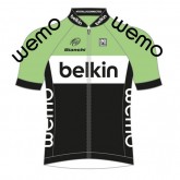 Santini Maillot Manches Courtes Belkin Pro Cycling Tdf Edition 2014 Paris Boutique