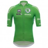 Vente Privee Santini Maillot Manches Courtes La Vuelta Maillot Verde 2017ma