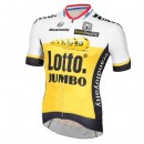 Authentique Santini Maillot Manches Courtes Lotto Nl-Jumbo Aero Race
