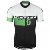 En ligne Scott Maillot Manches Courtes Rc Pro Noir-Vert Néon