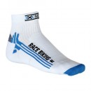 X-Socks Chaussettes Femme Bike Racing Bleues-Blanches Commerce De Gros