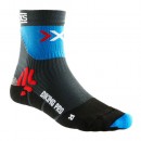 Solde X-Socks Chaussettes Pro Anthracite-Bleues