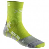 X-Socks Chaussettes Pro Smart Compression Vertes-Grises Pas Cher Provence
